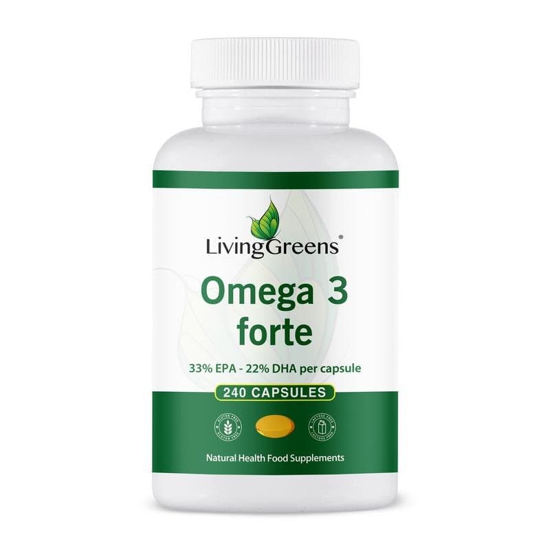 Livinggreens Omega 3 visolie forte 240ca
