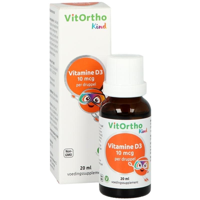 Vitortho Vitamine D3 10mcg (Kind) 20ml