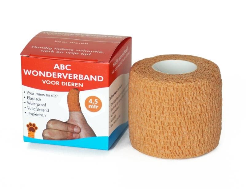ABC Wondverband Wonderverband bruin dieren 1st