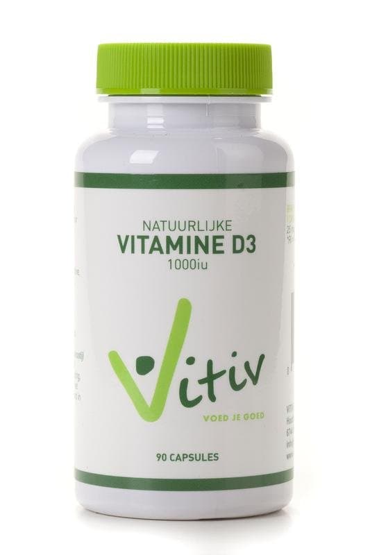 Vitiv Vitamine D3 1000IU 90ca