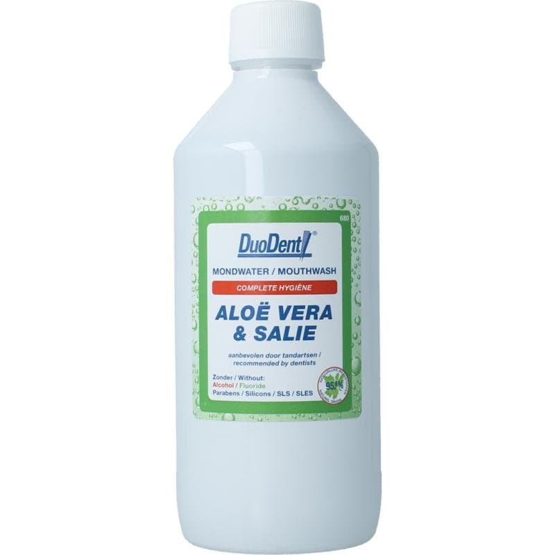 Duodent Mondwater aloe vera/salie 500ml