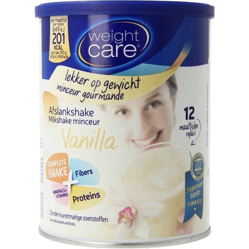 Wecare Afslankshake vanille 324g