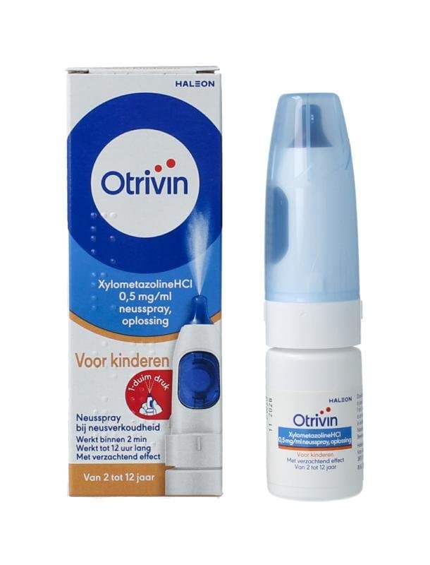 Otrivin Spray 0.5 mg verzachtend kind 2 - 12 jaar 10ml