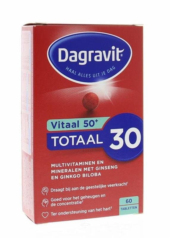 Dagravit Vitaal 50+ blister 60tb