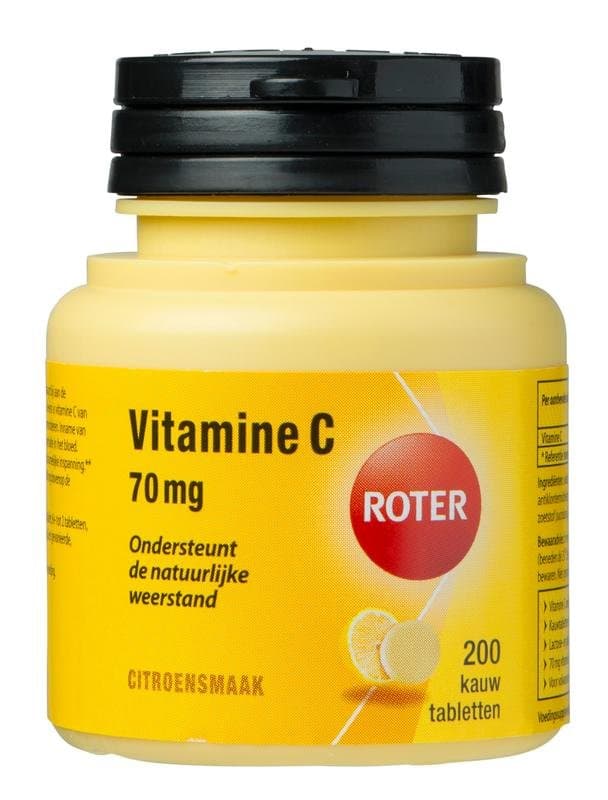Roter Vitamine C 70 mg kauwtablet 200tb