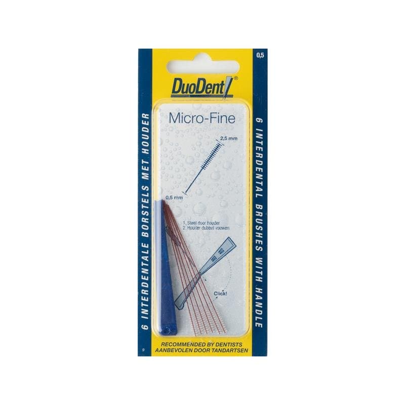 Duodent Interdentaal borstel microfine 0.5 6st