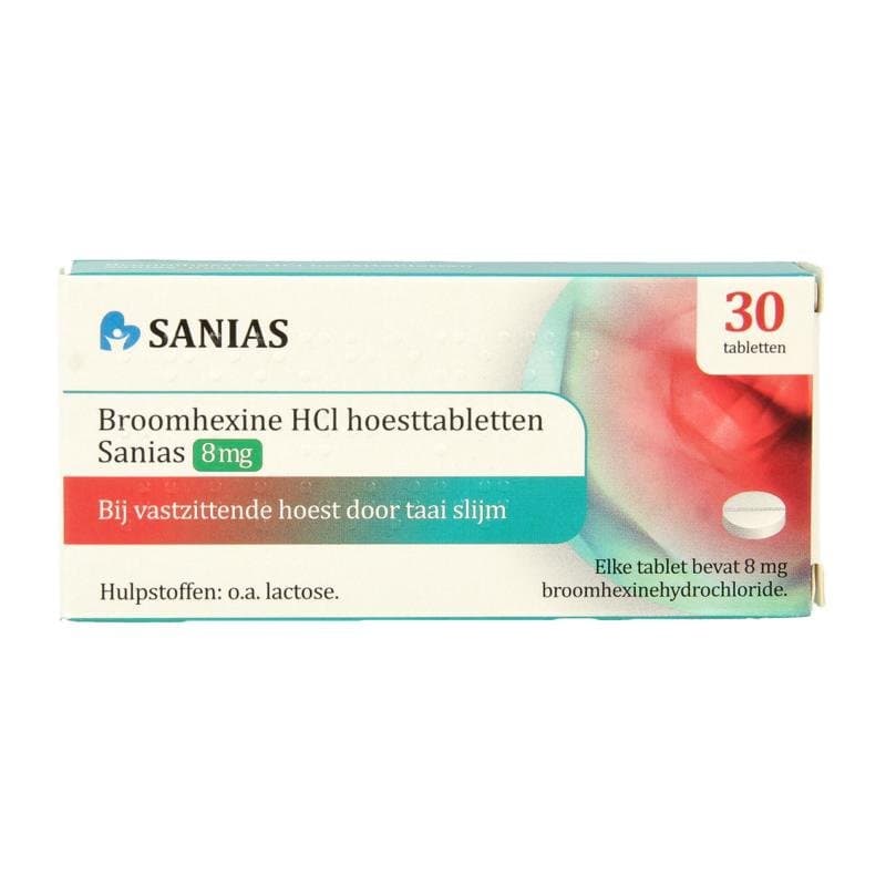 Sanias Broomhexine 8mg 30tb