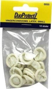 Duoprotect Vingercondoom maat S 12st