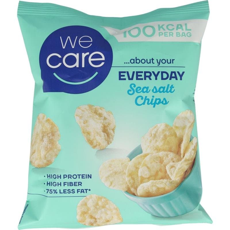 Wecare Chips zeezout 25g