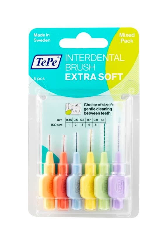 Tepe Interdentale rager x-soft gemengd 6st