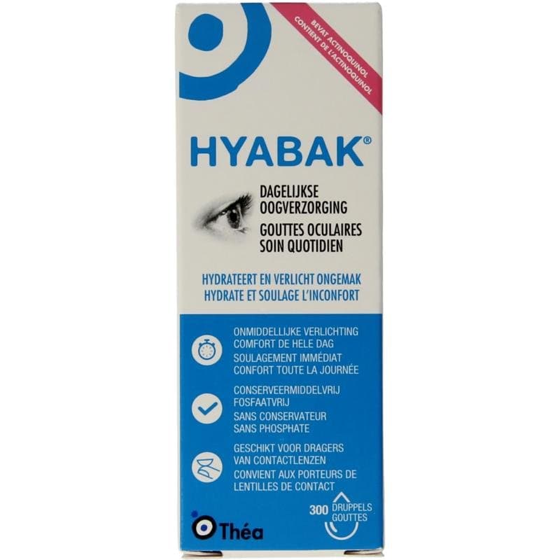Hyabak Oogdruppels 10ml