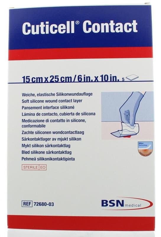 Cuticell Contact 15cm x 25cm 5st