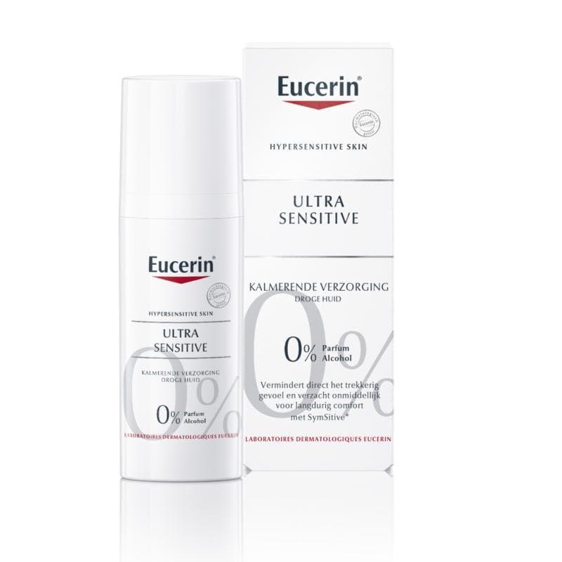Eucerin Ultrasensitive kalmerende creme droge huid 50ml