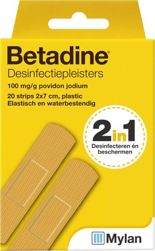 Betadine Desinfecterende pleisters 20st