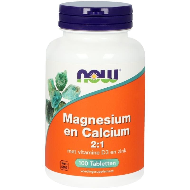 NOW Magnesium & calcium 2:1 100tb