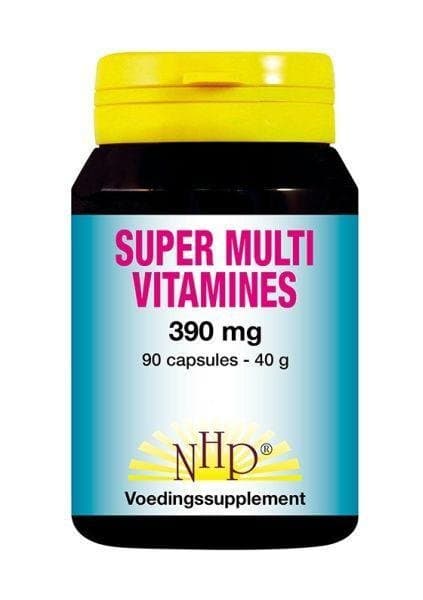 NHP Super multi vitamines 390mg 90ca