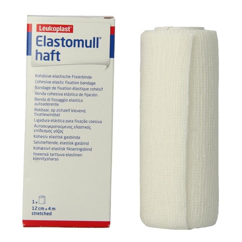 Elastomull Fixatiewindsel haft 4m x 12 cm 45474 1st