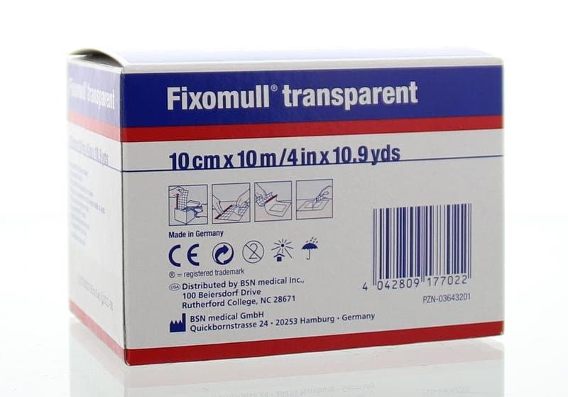 Fixomull Transparent 10m x 10cm 7221601 1st