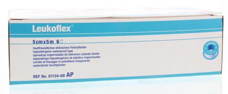 Leukoflex Hechtpleister 5m x 5cm 1134 6st