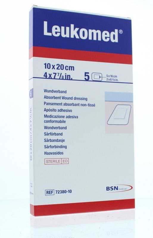 Leukomed Wondverband 10.0 x 20cm steriel 5st