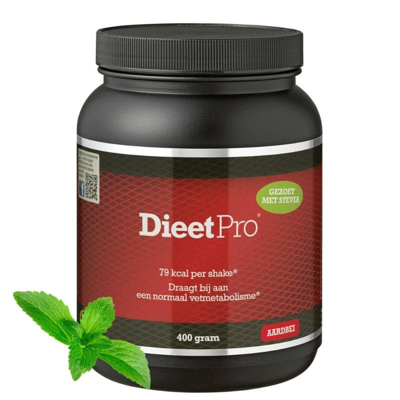 Dieet Pro Stevia aardbei 400g
