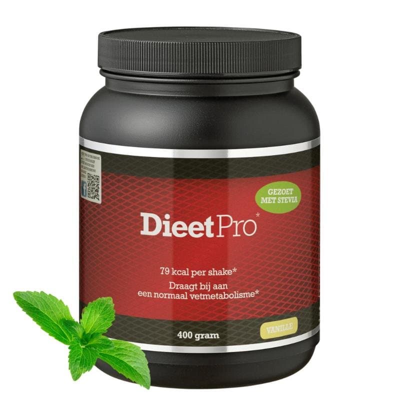 Dieet Pro Stevia vanille 400g