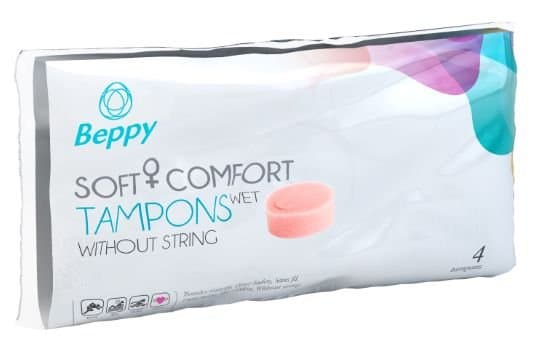 Beppy Soft+ comfort tampons wet 4st