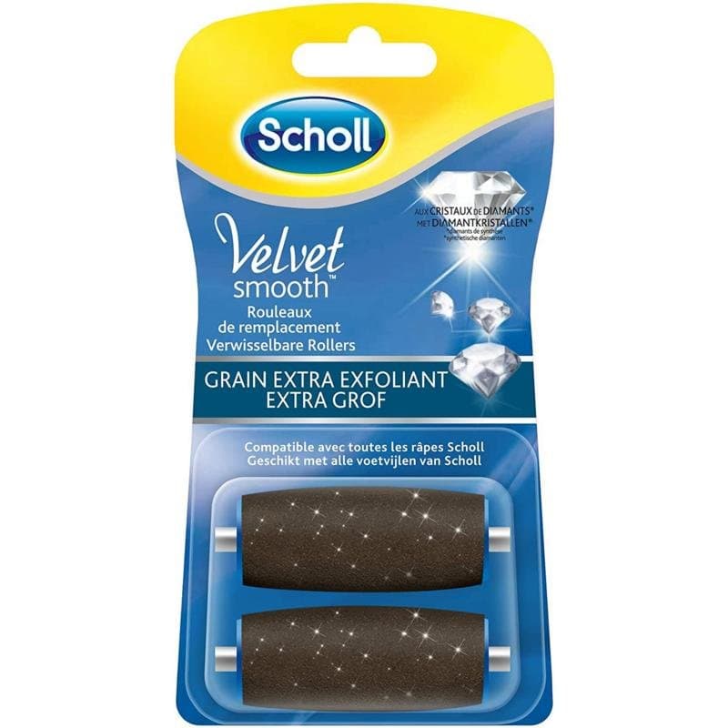 Scholl Velvet smooth refill grof diamond 2st