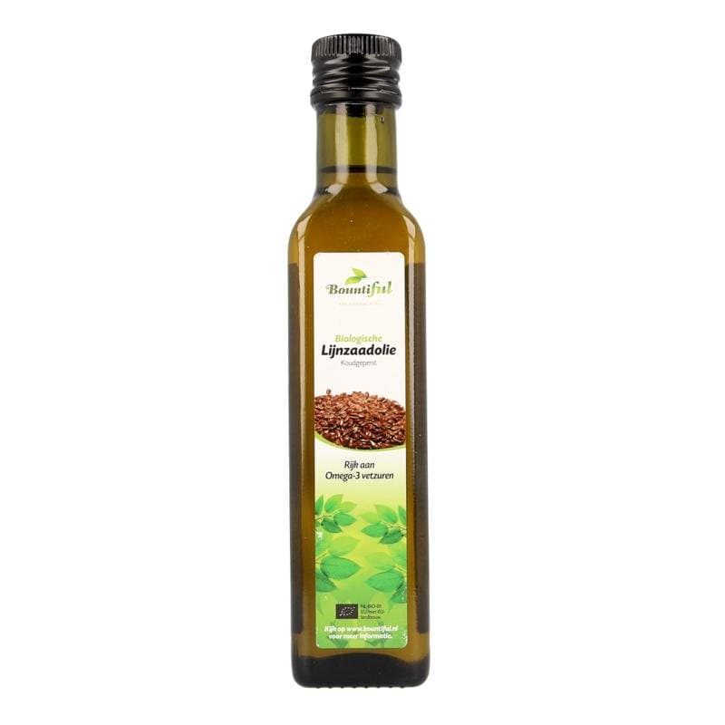 Bountiful Lijnzaadolie bio 250ml