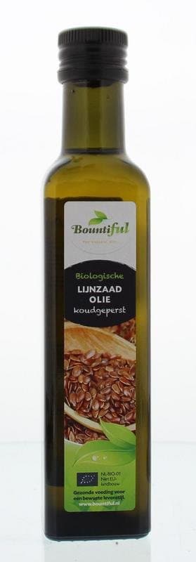 Bountiful Lijnzaadolie bio 250ml