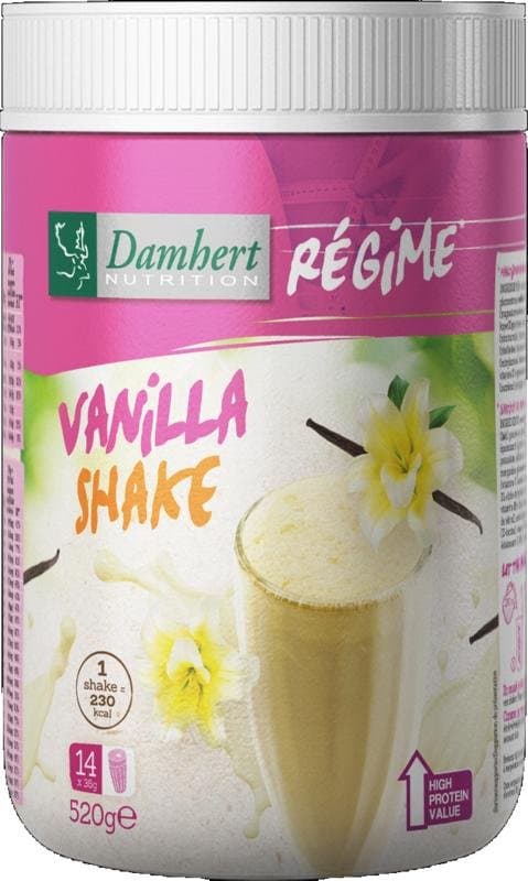 Damhert Regime maaltijd shake vanille 520g