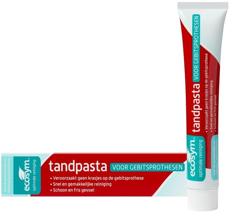 Ecosym Tandpasta voor gebitsprotese 75ml