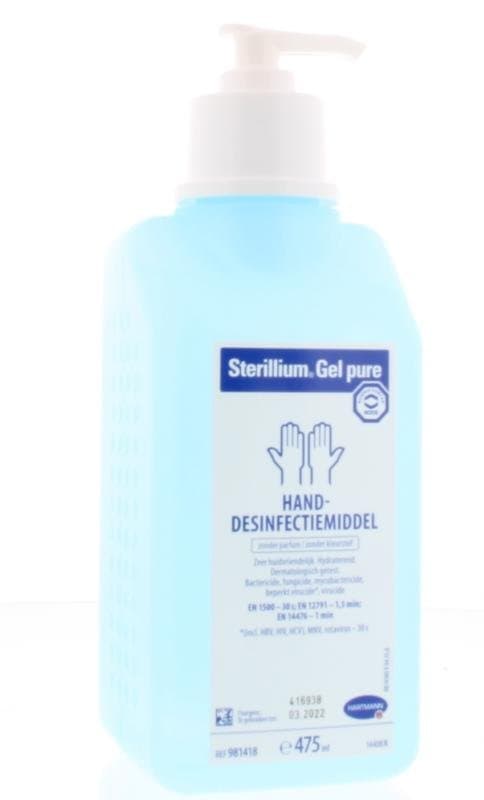 Sterillium Gel pure met pomp 475ml