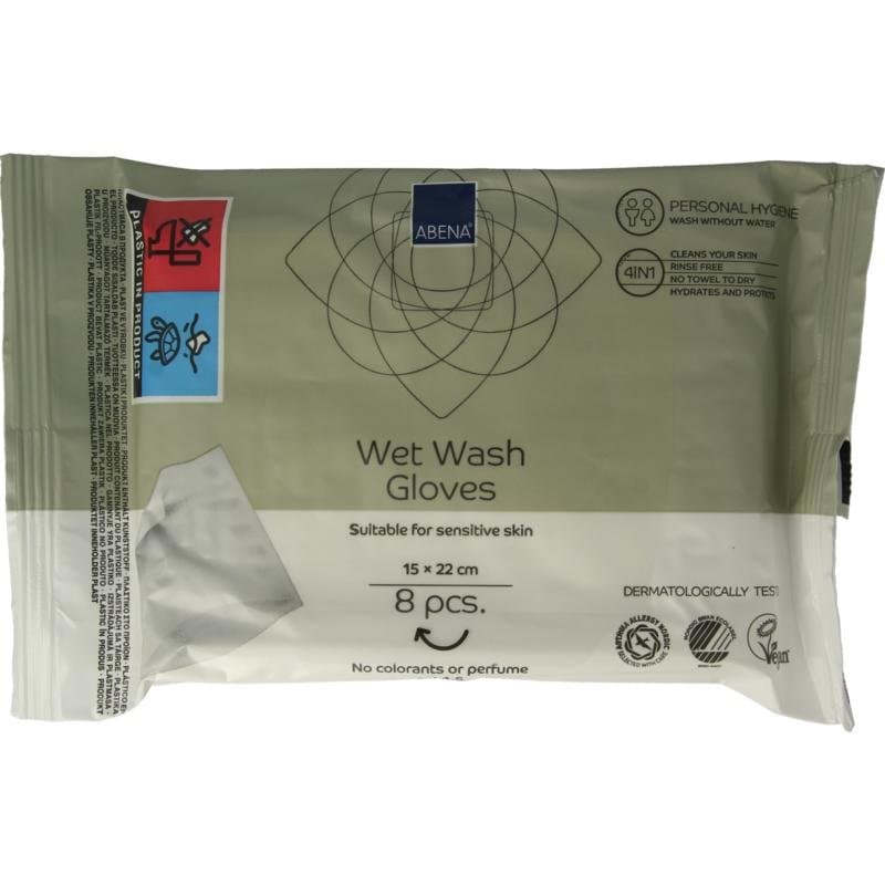 Abena Wet wash washandjes verzorgend 8st