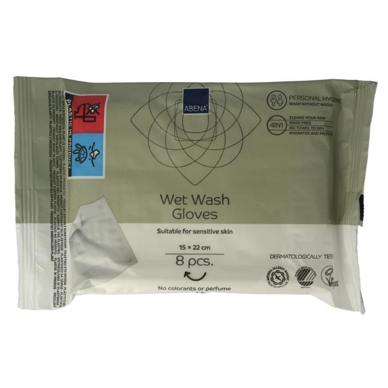 Abena Wet wash washandjes verzorgend 8st