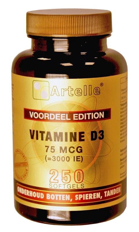 Artelle Vitamine D3 75mcg 250ca
