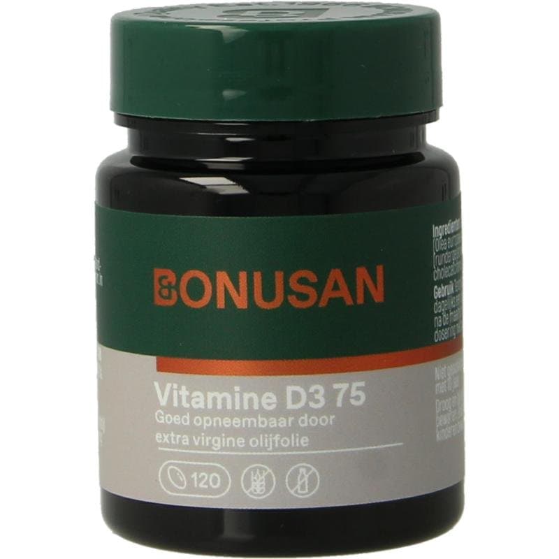Bonusan Vitamine D3 75mcg / 3000IE 120ca