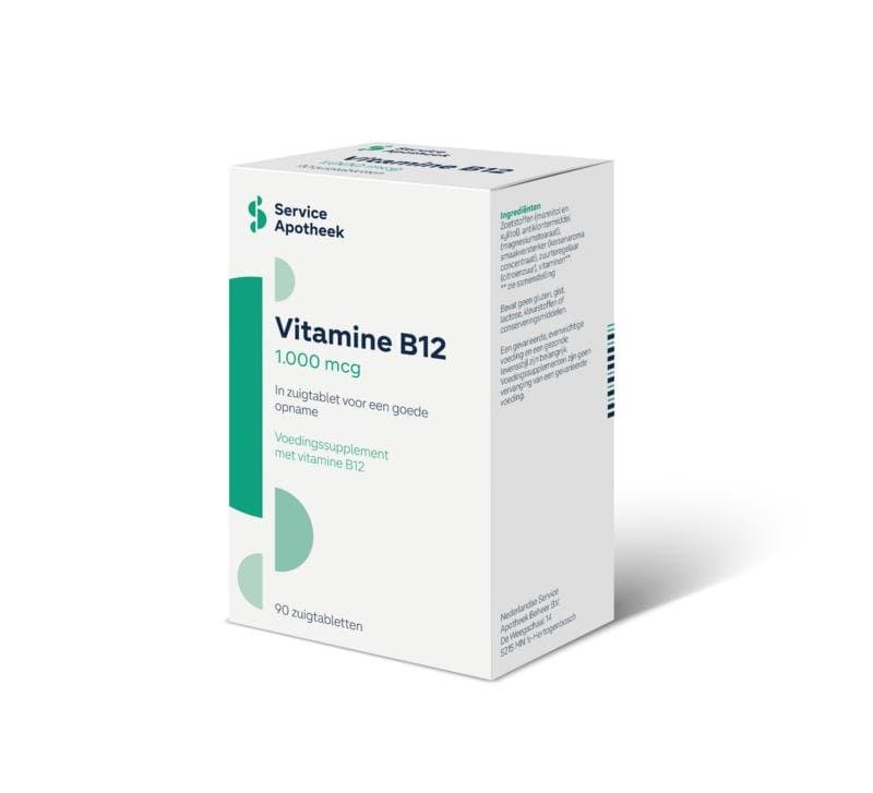 Service Apotheek Vitamine B12 1000mcg 90zt