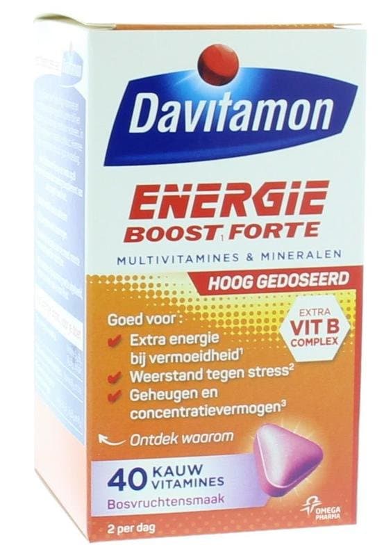 Davitamon Energie boost bosvruchten 40kt