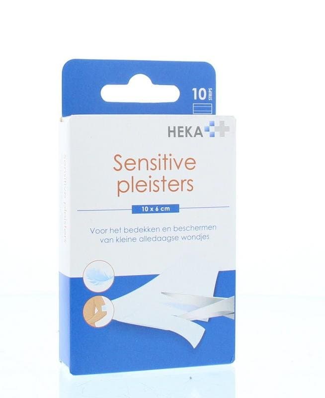 Heka Klein Wondpleister sensitive 10 x 6cm 10st