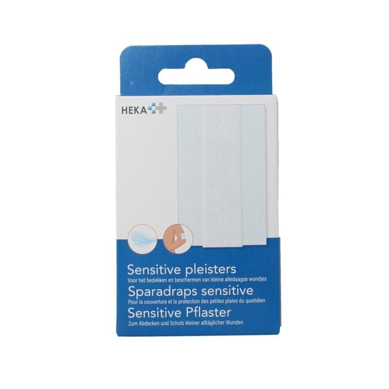 Heka Klein Wondpleister sensitive 10 x 6cm 10st
