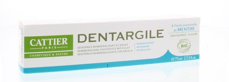 Cattier Tandpasta munt 75ml