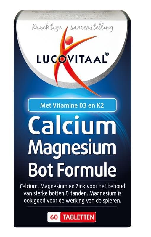 Lucovitaal Calcium magnesium botformule 60tb