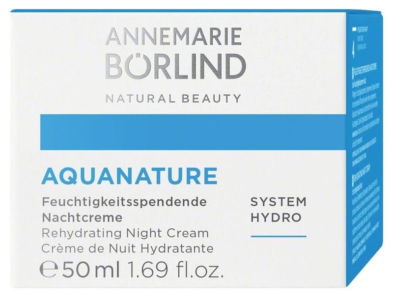Borlind Aquanature hydraterende nachtcreme 50ml