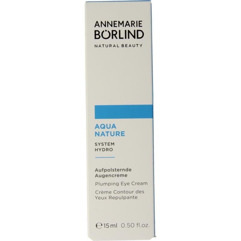 Borlind Aquanature oogverzorging hyaluronzuur 15ml