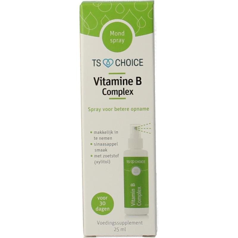 TS Choice Vitaminespray vitamine B complex 25ml