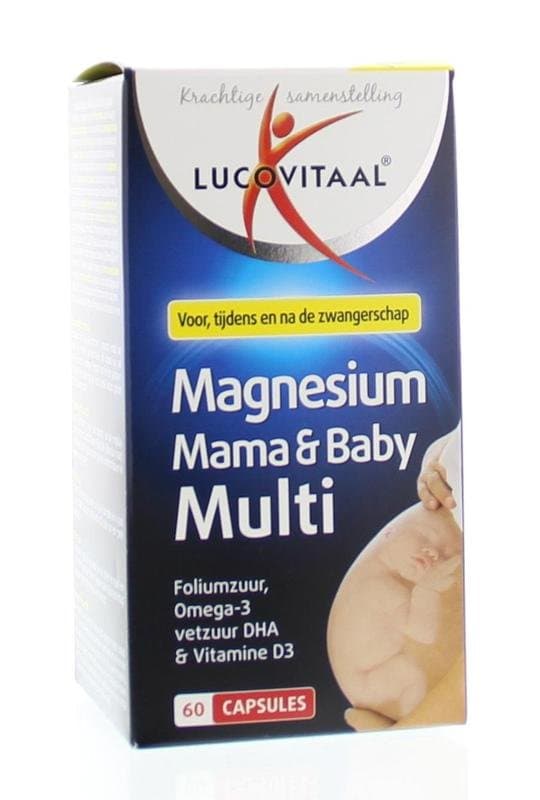 Lucovitaal Magnesium mama & baby multi 60ca