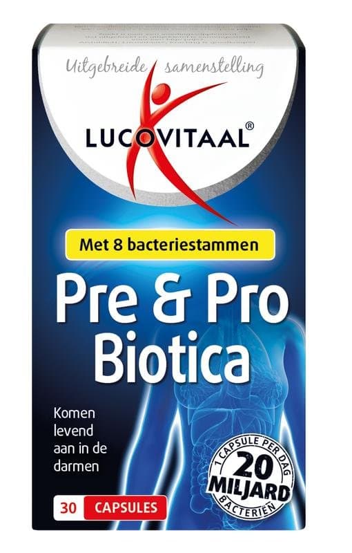 Lucovitaal Pre & probiotica 30ca