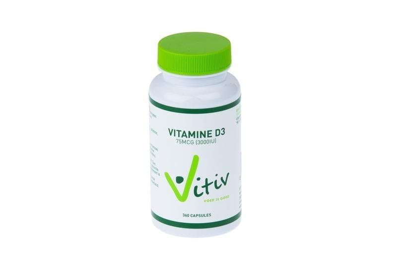 Vitiv Vitamine D3 3000IU 360ca