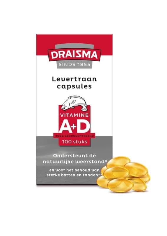 Draisma Vitamine A + D levertraan 100sft